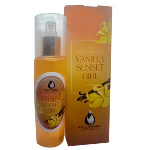 Body Splash Vanilla Sunset Girl - Óleos essenciais de 200 ml